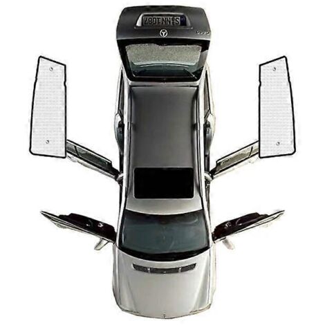 Pare-soleil intégral pour Kia Sportage SL 2011-2015, protection solaire pour pare-brise et vitre arrière, accessoires auto Shaby, compatible avec les modèles 2012 et 2013. (1/5)