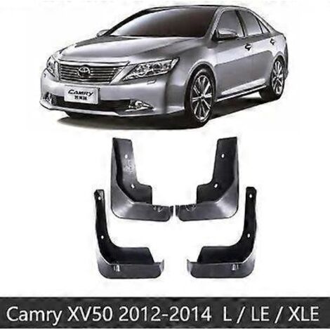 Bavettes garde-boue pour Toyota Camry XV50 50 (2012-2014) - Accessoires auto - Compatibles avec les modèles L, LE et XLE (1/5)