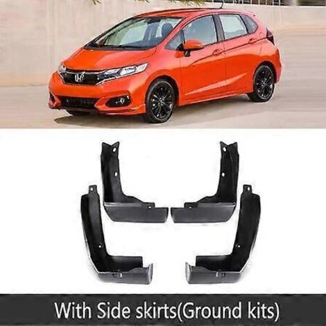 Bavettes garde-boue pour Honda Fit Jazz GK 2018 2019 2020, avec bas de caisse et protections latérales. (1/5)
