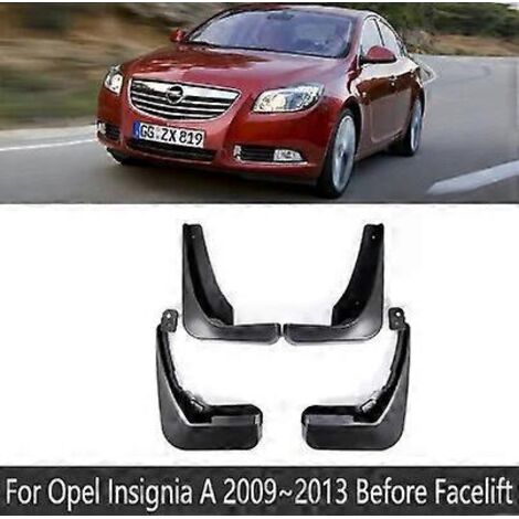 Lot de 4 bavettes de protection pour Opel Insignia A (2009-2017 MK1) - Accessoires auto - Compatibles avec les modèles avant restylage (1/5)