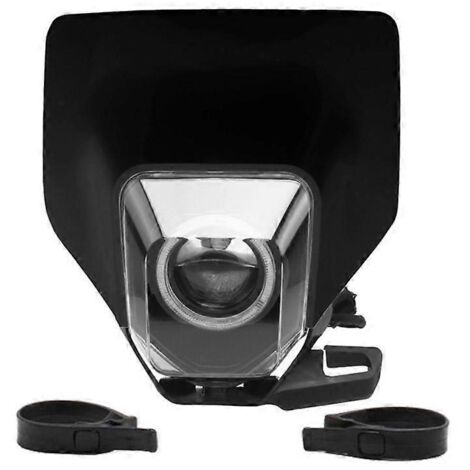 Modification de phare de moto tout-terrain « The One-Eyed Devil » Hoosiwana Constant Ship Ktm Kvis K16led Square Light--HL107-5-2 Noir (1/5)