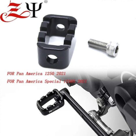 Accessoires de modification compatibles avec la moto Harley Pan Mei 1250 : levier de vitesse avec butées, tige de sélection supérieure, culasse surdimensionnée (sans logo). (1/5)