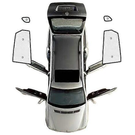 Pare-soleil latéraux pour Kia Optima K5 JF (2016-2020) : protection solaire anti-UV pour pare-brise et vitres arrière. (1/5)