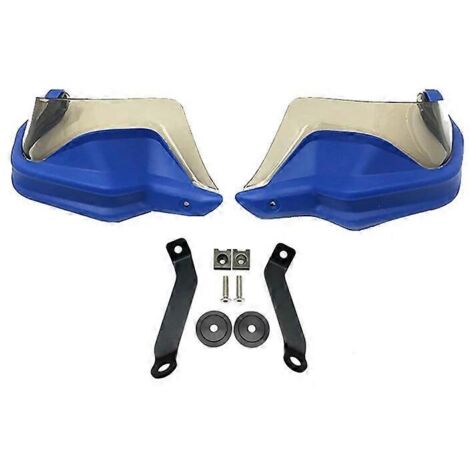 Protège-mains, pare-brise et protection contre le vent pour motos Honda CB500X, CB500F, C et B500 X (2013-2021, 2018, 2019, 2020) - Kit bleu-vert (1/5)