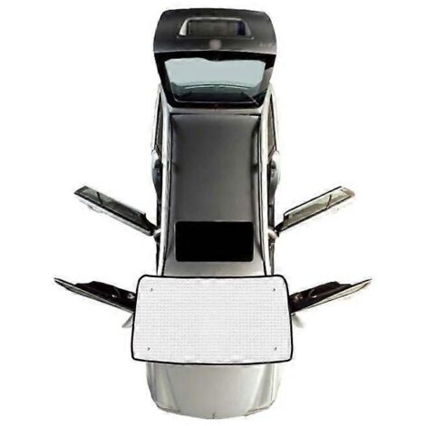 Pare-soleil intégral Shaby pour Nissan NV200 Evalia et Chevrolet City Express (2010-2016) - Accessoires de pare-soleil pour voiture - Pare-brise avant (1/5)