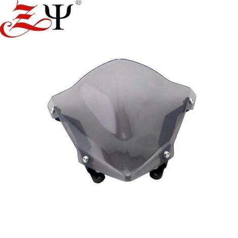 Applicable aux modèles Yamaha MT-07 et FZ-07 (2018-2020) : pare-brise avant modifié, lunettes de protection, manchon de guidage d'air – MT-07 et FZ-07 (2014-2017) (1/4)