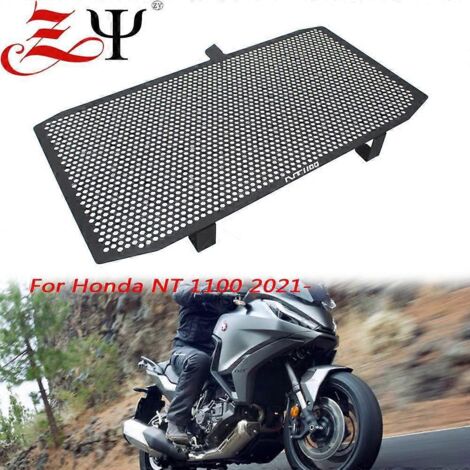 Applicable au modèle de moto Honda NT1100 21-22 : grille de protection du réservoir d'eau et du radiateur. (1/5)
