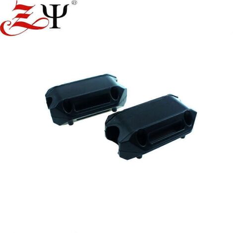 Convient pour BMW R1200GS. Pare-chocs BMW de 25 mm de diamètre. Bloc anti-chute avec colle anti-chute – Noir. (1/4)