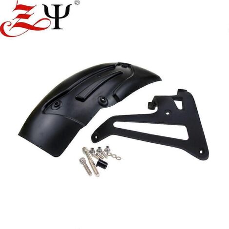 Accessoires moto compatibles : Garde-boue arrière modifié pour BMW R1200GS LC Waterbird (2013-2019), coloris noir.