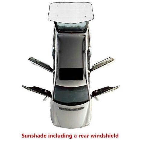 Pare-soleil intégral pour Ford S-Max MK1 Smax 2007 2006-2014, pare-soleil de pare-brise et de lunette arrière, accessoires auto 2011 2012 2013- (1/5)