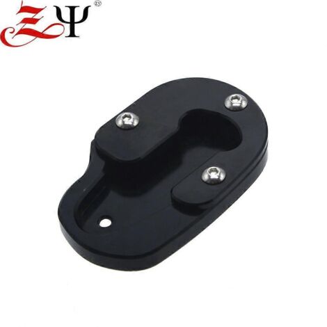 Convient aux motos Harley Sports 1250 S 21-22 : modification par usinage CNC, support latéral supplémentaire, repose-pied élargi – Noir sans logo (1/5)