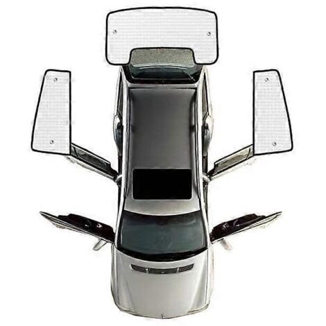 Pare-soleil intégral pour voiture Great Wall Haval F7 2019-2023 - Accessoires anti-UV pour pare-brise et vitres - Protection solaire - Visière 2022-2021 - Pare-soleil arrière (1/5)