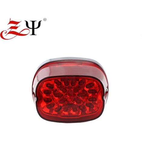 Compatible avec Harley XL883L Sportster 05-08 : feu arrière à LED modifié avec clignotant et fonction stop (rouge). (1/4)