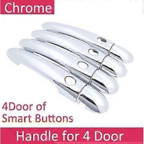 Pour Renault Koleos Samsung QM5 I MK1 20082015 : Autocollants décoratifs, poignées de porte chromées, peinture, accessoires auto (poignée 4 boutons) (1/5)