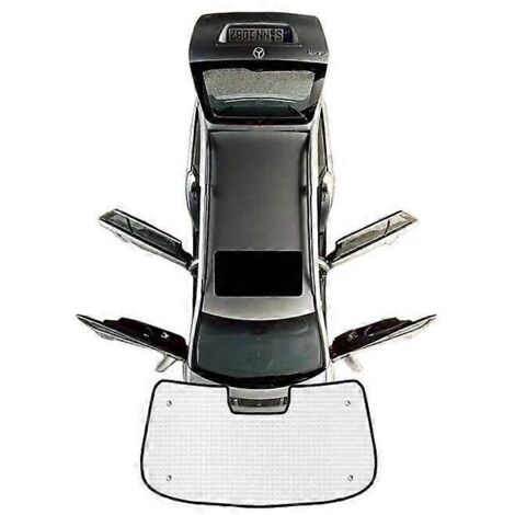 Pare-soleil intégral pour voiture Great Wall Haval F7 2019-2023 - Accessoires anti-UV pour pare-brise et vitres - Protection solaire - Visière avant (2021-2022) (1/5)