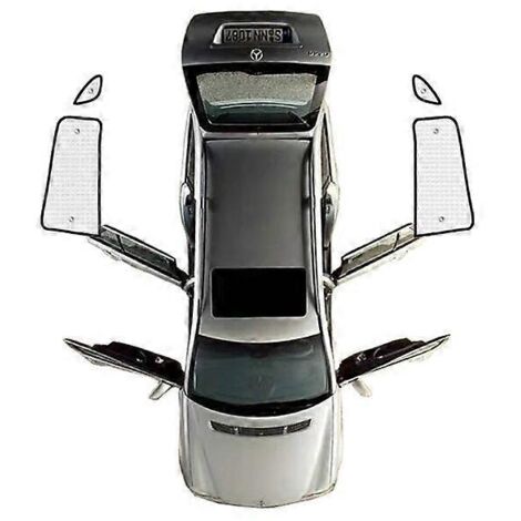 Pare-soleil intégraux pour pare-brise arrière de Chevrolet Malibu Mk9 (2016-2021) - Accessoires de protection solaire pour vitres arrière (1/5)