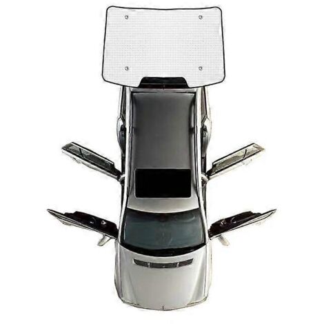 Pare-soleil de pare-brise arrière pour Geely Emgrand L 2022-2024 : protection solaire et autocollant anti-UV. (1/5)
