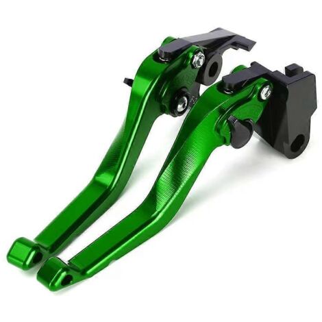 Accessoires compatibles avec Kawasaki 400 modifiée : Ninja 400, Z400, frein, klaxon, embrayage, guidon (titane) (1/5)