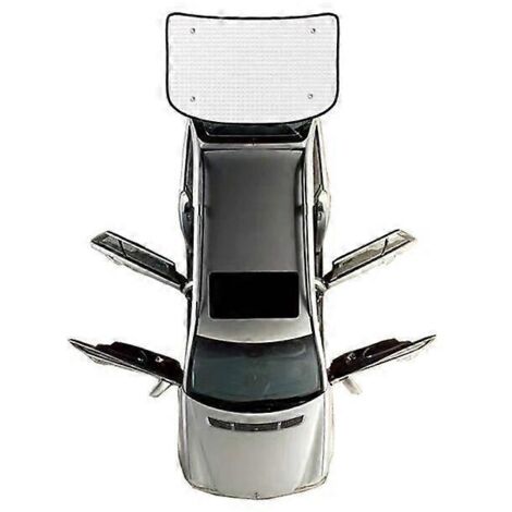 Pare-soleil intégral pour pare-brise arrière de Chevrolet Malibu Mk9 (2016-2021) - Accessoires de protection solaire pour pare-brise arrière (1/5)