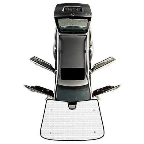 Accessoires pour Peugeot 207 Berline (2006-2014) : Housse de voiture, pare-soleil, protection solaire pour vitres et pare-brise, parasol, visière de voiture (modèles 2011 et 2012 - pare-brise avant). (1/5)