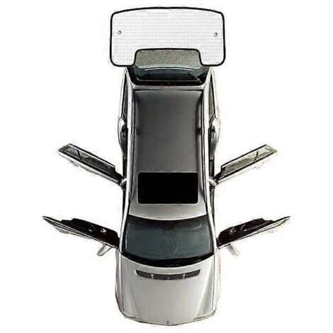 Pare-soleil intégral pour voiture Great Wall Haval F7 2019-2023 - Accessoires anti-UV pour pare-brise et vitres arrière - Visière de protection solaire - Modèles 2021 et 2022 (1/5)