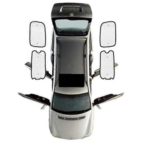 Pare-soleil arrière Shaby pour Nissan NV200 Evalia et Chevrolet City Express (2010-2016) - Accessoires de pare-soleil pour voiture (1/5)