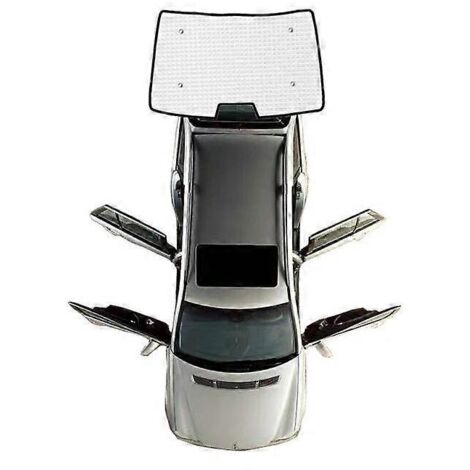 Pare-soleil intégraux pour pare-brise arrière de Toyota Corolla E170 E180 (2014-2019) - Accessoires de protection solaire (1/5)