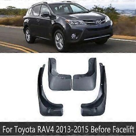 Bavettes garde-boue pour Toyota RAV4 XA40 (2013-2017) - Accessoires auto - Compatibles avec les modèles avant restylage (1/5)