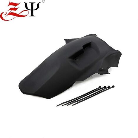 Compatible avec BMW R1200GS 04-13 : Modification du garde-boue arrière « Oil Bird » après pose de dalles de ciment – Noir (1/4)