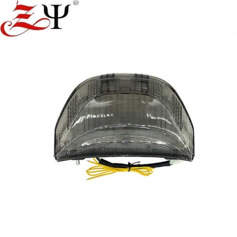 Applicable aux Honda CBR600RR 03-06/1000RR 04-07 - Feu arrière à LED modifié avec fonction de direction et bande de freinage - Couleur : Thé (1/4)