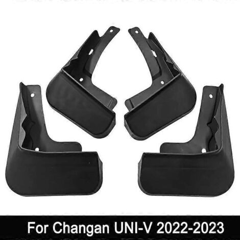 2x Garde-boue pour voiture Changan UNI V Accessoires 2022 2023 2024 UNI-V UNIV Garde-boue Bavettes Protection anti-éclaboussures Autocollant pour aile - UNI V (1/5)