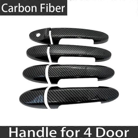 Poignée de porte extérieure chromée pour Ford Escape MK1 MK2 (2001-2012) et Mercury Mariner (2007-2008) - Accessoires auto - Autocollants décoratifs - Fibre de carbone (1/5)
