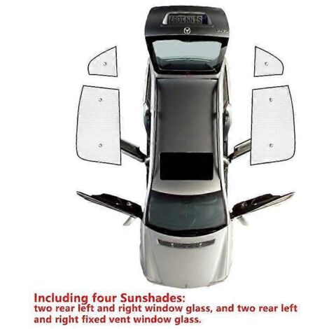 Accessoires pour Peugeot 3008 (2022) P84 : Pare-soleil intégraux pour pare-brise et vitres arrière (modèles 2016-2021).