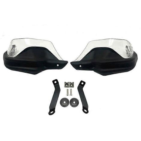 Déflecteurs de vent et protège-mains pour Honda NC750 X DCT NC750S NC 750 X (2013-2022, 2020-2021) - Noir et transparent (1/5)