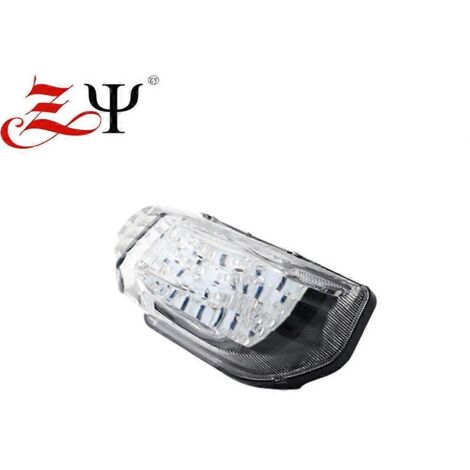 Compatible avec Yamaha FZ8 (2010-2013) et FZ1 (2006-2013) : feu arrière à LED avec clignotant et fonction stop modifiés – transparent (1/5)