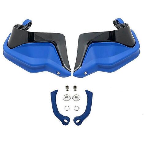 Protège-mains ABS pour moto BMW F900R F900XR F 900 XR F900 R 2019 2020 2021 - Protection pare-brise et mains contre le vent - Ensemble bleu et noir (1/5)