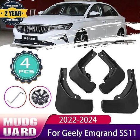 2x Bavettes garde-boue pour voiture Geely Emgrand SS11 2023 Accessoires 2022 2024 Protection garde-boue pare-éclaboussures garde-boue autocollants (1/5)