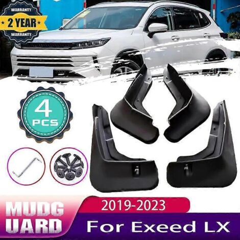 bavettes garde-boue pour voiture Exeed LX Accessoires 2022 2019 2020 2021 2023 Garde-boue Garde-boue Ailes Bavettes Accessoires Auto-- (1/5)