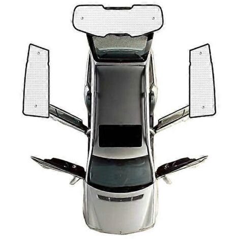 Pare-soleil intégral pour Kia Sportage SL 2011-2015, protection solaire pour pare-brise et vitre arrière, accessoires auto Shaby 2012-2013. (1/5)