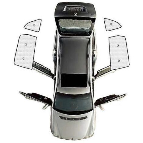 Pare-soleil intégraux pour Honda CR-V (accessoires 2017-2021) : pare-brise et vitres arrière enveloppants. (1/5)