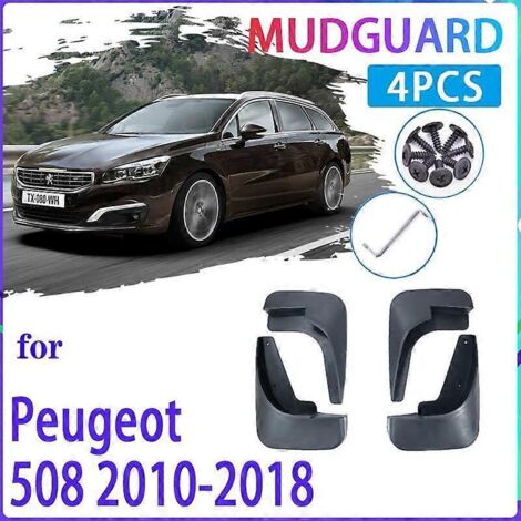 Lot de 4 bavettes de protection pour Peugeot 508 SW 508sw 20102018 2011 2012 2013 - Accessoires auto (1/5)