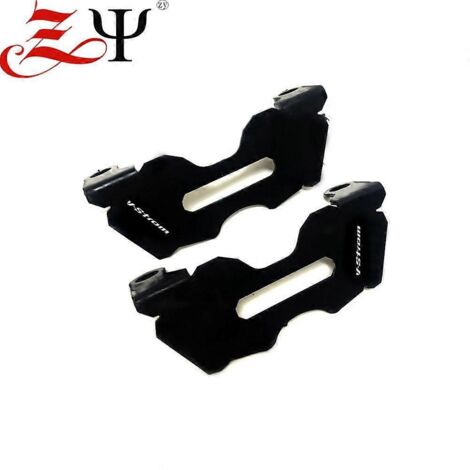 Accessoires moto compatibles DL1050A et DL1050XT (2020-2021) : Protection d'étrier de frein avant (noir) (1/5)