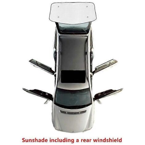 Accessoires pour Kia Sorento XM 2011-2015 : pare-soleil de pare-brise, protection UV, parasol, visière de voiture (modèles 2012, 2013 et 2014 à partir de la lunette arrière). (1/5)
