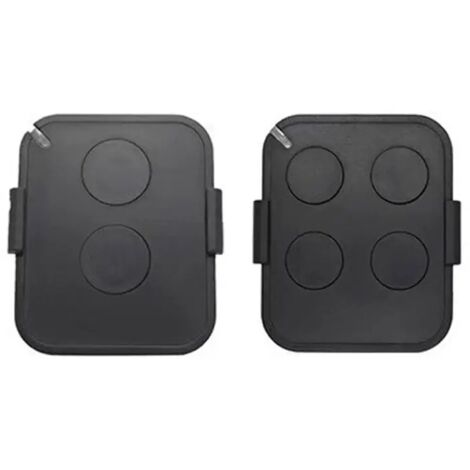 Télécommandes Universelles 2 et 4 Boutons Compatibles CAME TOP432NA EV 433.92 MHz Rolling Code NICE – Émetteurs Sans Fil Garage et Portail 2 Pièces, Noir (1/4)