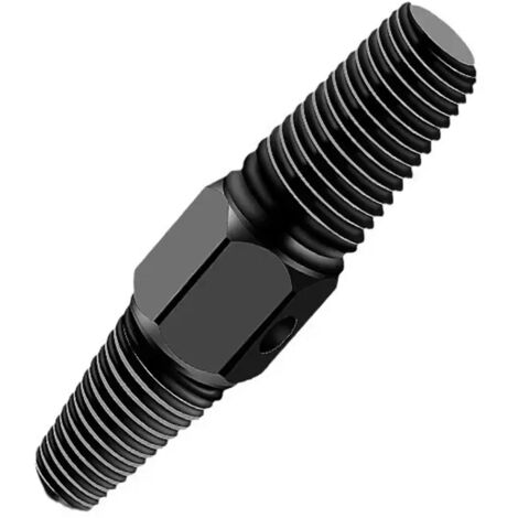 Extracteur de Vis Cassées Double Tête 1 Pièce – Outil Universel de Retrait de Boulons Cassés, Extracteur de Taraud, Démonte Tuyau et Robinet, Acier Résistant, Noir (1/5)