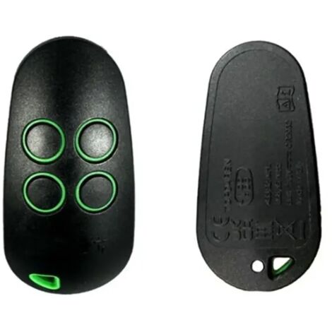 Télécommande Garage TOPD4REN 433.92 MHz / 868.35 MHz 806TS-0290 – Émetteur Sans Fil pour Portail et Porte de Garage 1 Pièce, Noir (1/5)