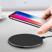 Chargeur sans Fil 30W Noir en Aluminium pour Téléphone - Support de Recharge Rapide à Domicile