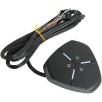 Interrupteur PC avec ports USB et audio, bouton power pour tour de bureau
