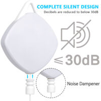 Système de Poulie Rétractable pour Casque VR - Compatible Oculus Quest 2, HTC Vive, Rift S