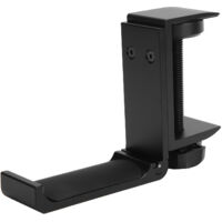 Support de Casque Pliable, Rangement Bureau pour Écouteurs, Support Murale Pliable (Noir)
